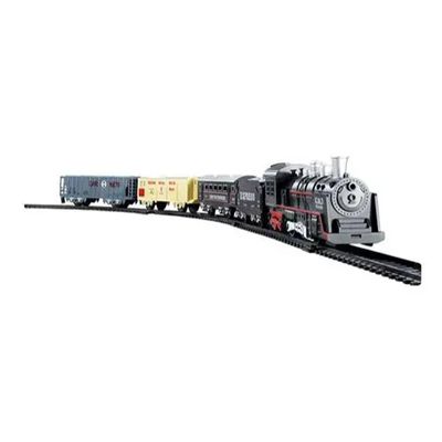 Trem Locomotiva Pista Som E Luz - DMT5750-  DMTOYS