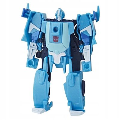 Tranformers - Cyber Step Changer - Bluerr -  E3522 - Hasbro