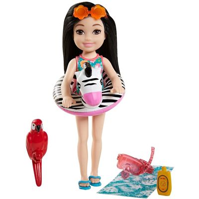 Barbie - Chelsea Animais e Acessórios - Zebra -  GRT80 - Mattel