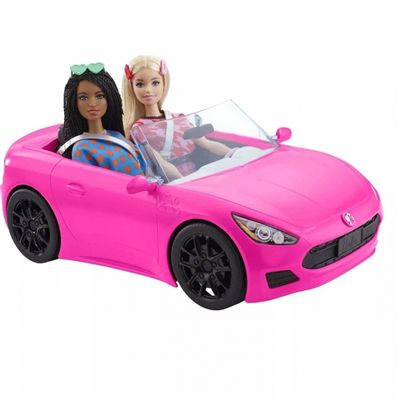 Barbie Carro Conversível Rosa com Boneca - Mattel