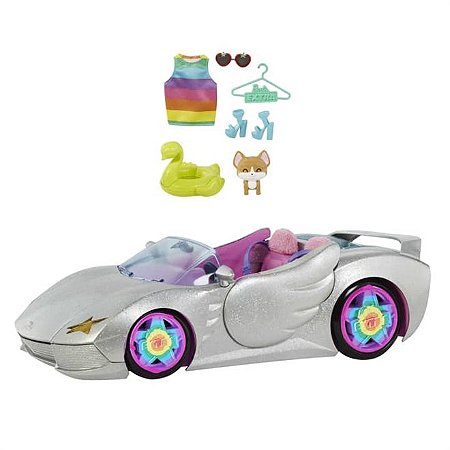Barbie Extra - Carro  Conversível Com Acessórios - HDJ47 -  Mattel