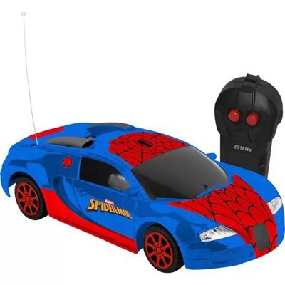 Carro de Controle Remoto Homem Aranha 7 Funções - 5845 - Candide - Real  Brinquedos