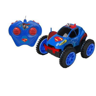 Carrinho de Controle Remoto 3 Funções - Liga da Justiça - Superman - 9251 - Candide