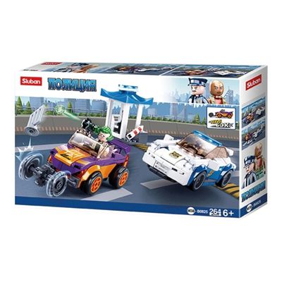 Blocos de Montar - Cubic Perseguição Policial 264 Peças - BR1511 - Multikids