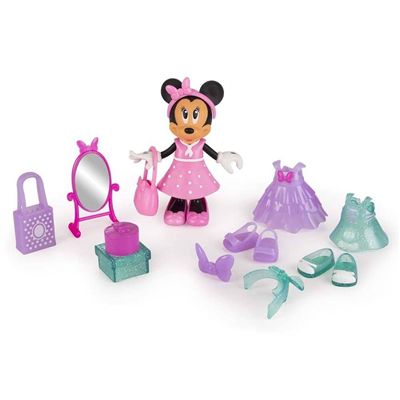 Boneca Minnie Fashion com Acessórios - BR1124 - Multikids