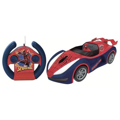Carro com controle remoto do homem aranha / spider man / carrinho de  brinquedo vermelho