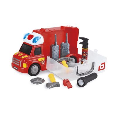 Caminhão de Bombeiro com Acessórios - Vermelho - BR898 - Multikids