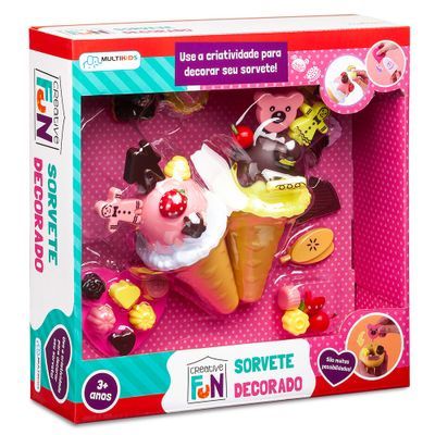 Diversão Criativa - Sorvetes Decorados - BR1230 - Multikids