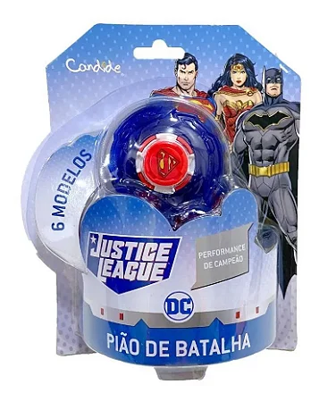 Infinity Nado Liga da Justiça - Personagem Sortido - 9607 - Candide