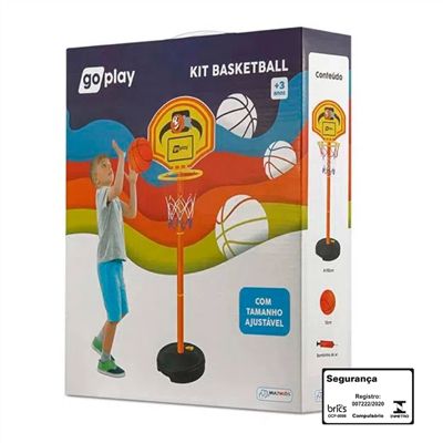 Kit Basquetebol - Go Play - BR951 - Multikids