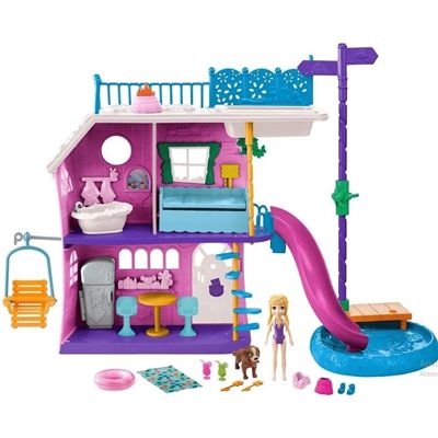 Boneca Polly Pocket - Casa do Lago - GHY65 - Mattel
