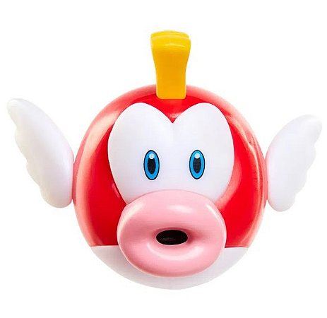 Mini Boneco Colecionável - Super Mario - Cheep - 3001 - Candide