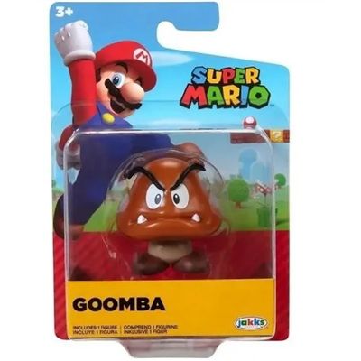 Mini Boneco Colecionável - Super Mario - Goomba - 3001 - Candide