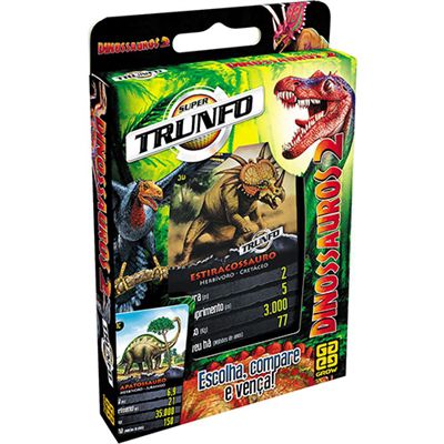 Jogo De Cartas Dinossauros - 93918 - Copag - Real Brinquedos