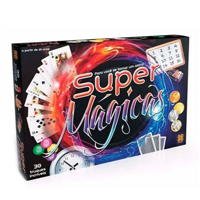 Jogo Super Mágicas 30 Truques - 2713 - Grow
