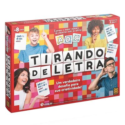 Jogo De Tabuleiro Passa Letra Grow - 3587