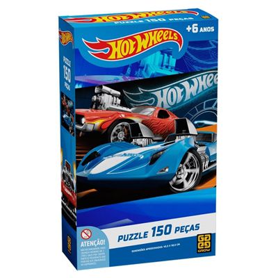 Quebra Cabeça 150 peças - Hot Wheels -  4170 - Grow