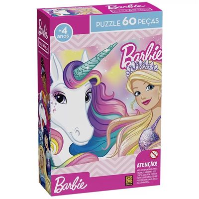 Quebra Cabeça Barbie 60 peças - 4172 - Grow