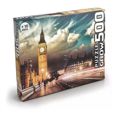 QUEBRA-CABEÇA 500 PÇS - BIG BEN, LONDRES, REINO UNIDO