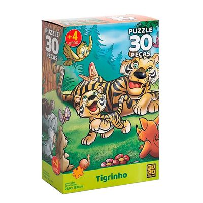 Quebra-Cabeça Baby Tigre - Comprar em Amona