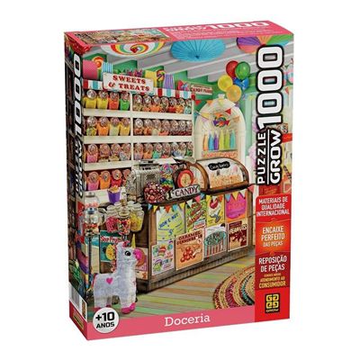Quebra-Cabeça Doceria 1000 Peças - 4041 - Grow - Real Brinquedos