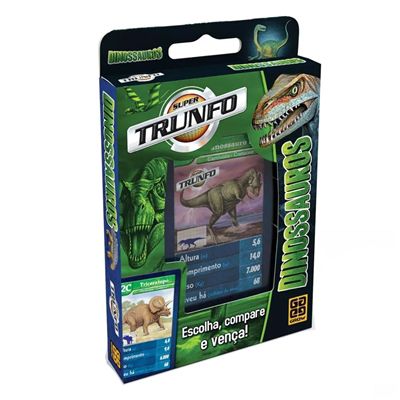 Super Trunfo Dinossauros - 1402 - Grow