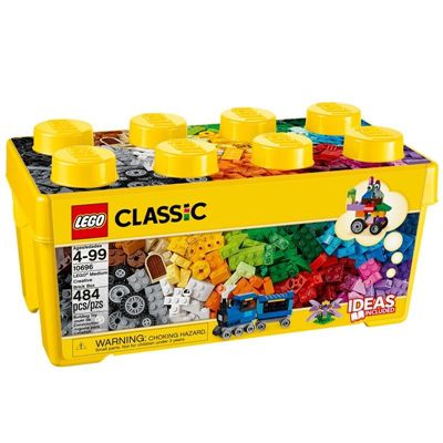 Lego Classic - Caixa Média de Peças Criativas - 484 Peças - 10696 - Lego✔