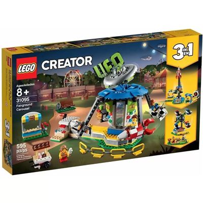 Lego Creator - Carrossel de Feira de Diversões - 595 peças - 31095 - Lego✔