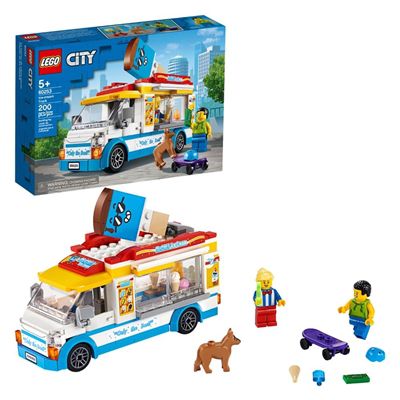 Lego City - Van de Sorvetes - 200 Peças - 60253 - Lego