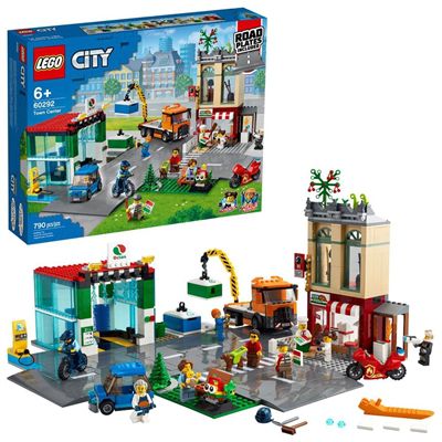 Lego City - 790 Peças - Centro Da Cidade - 60292  - Lego✔