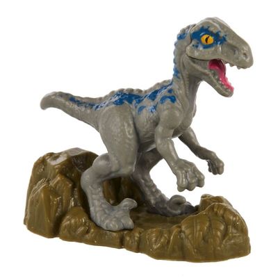 Mini Figura - Jurassic World -  Velociraptor  Blue - GXB08 - Mattel
