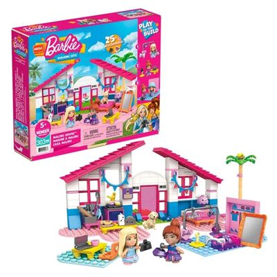 Casa da Barbie Malibu Mega Construção - GWR34 -Mattel
