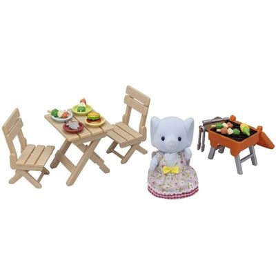 Conjunto Piquenique Churrasco - Sylvanian Families - 5640 - Epoch