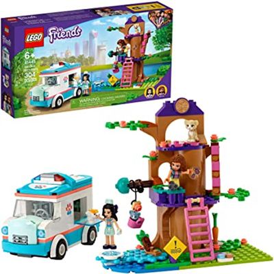 Lego Friends - Ambulância Clínica Veterinária - 304 Peças - 41445 ✔