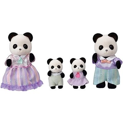 Sylvanian Families - Familia dos Pandas Graciosos - 5529 - Epoch