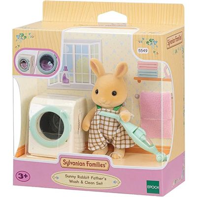 Sylvanian Families - Lavagem E Limpeza -5549 -  Epoch