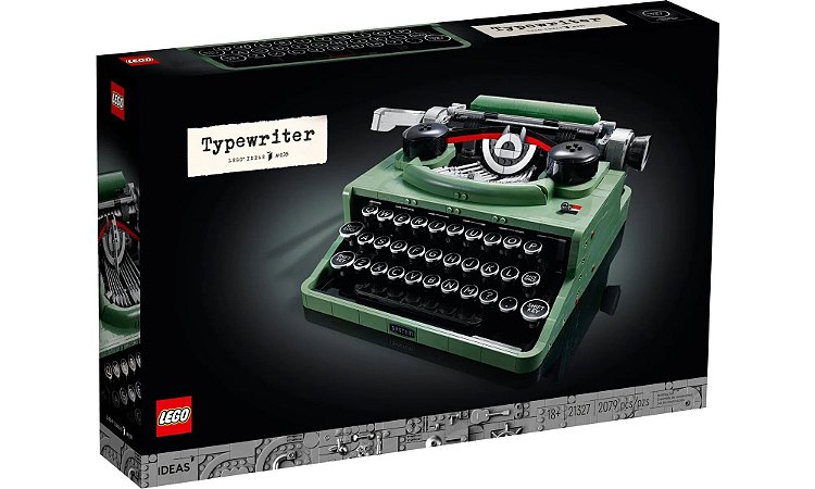 Lego Ideas - Máquina de Escrever - 2079 Peças - 21327✔