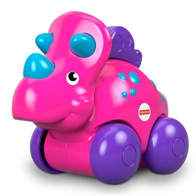 Fisher Price Carrinho De Dinossauro -  Rosa  - GPW25 - Mattel