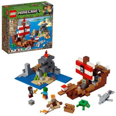 Lego Minecraft - Aventura no Barco Pirata - 21152 - Lego