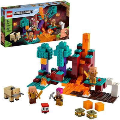Lego Minecraft  - 287 Peças - A Floresta - 21168 ✔