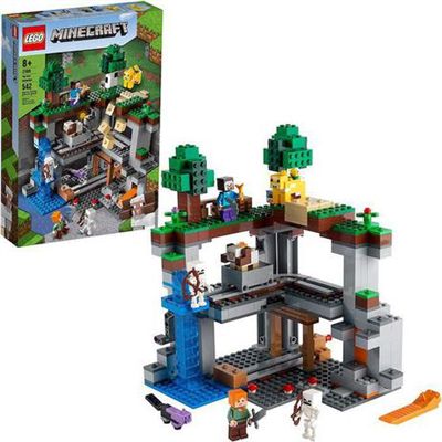 Lego Minecraft - A Primeira Aventura - 542 Peças - 21169 - Lego