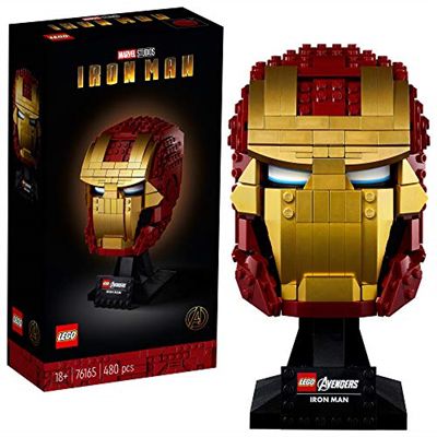 Lego Super Heroes - 480 Peças - Iron Man Capacete - 76165 - Lego