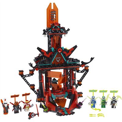 Lego Ninjago - 810 Peças -  Império Templo Da Loucura - 71712 - Lego