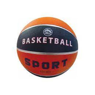 Bola de Basquete Oficial - Laranja e Preto - 7190 - Pais e Filhos - Real  Brinquedos