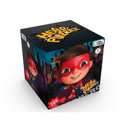 Cubo - Quebra Cabeça Super Herói 100 Peças - 979 - Pais e Filhos
