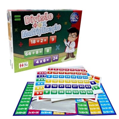 4 Pcs Jogo de Tabuleiro de Multiplicação, Multiplicação de e jogo