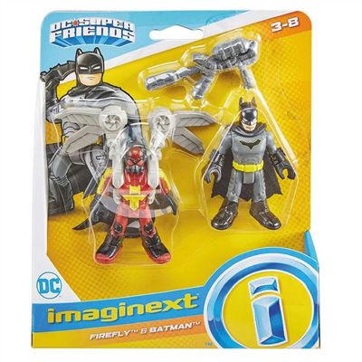 Imaginext Super Friends  - Firefly e  Batman - M5645/FVT07 - Mattel