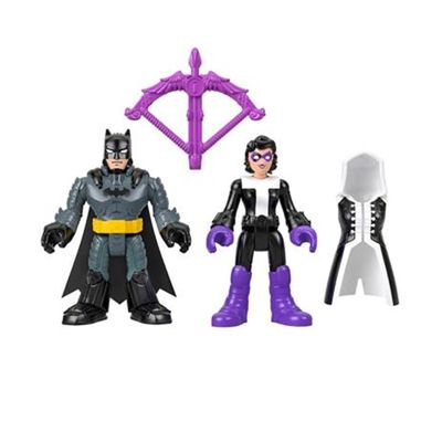 Imaginext Super Friends  -  Batman e Huntress  - M5645/FVT07 - Mattel