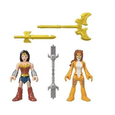 Imaginext Super Friends  -  Mulher Maravilha  e Guepardo -  M5645/GKL68 - Mattel