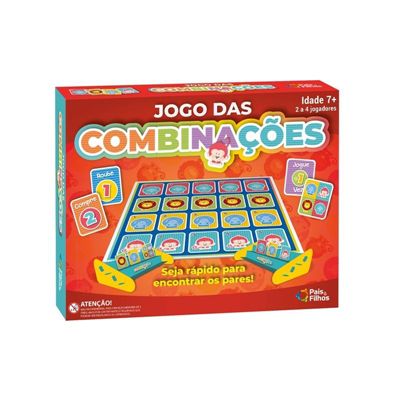 Jogo das Combinações com Animais - 988 - Pais e Filhos